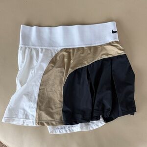 Nike White Dri-FIT Tennis Skirt